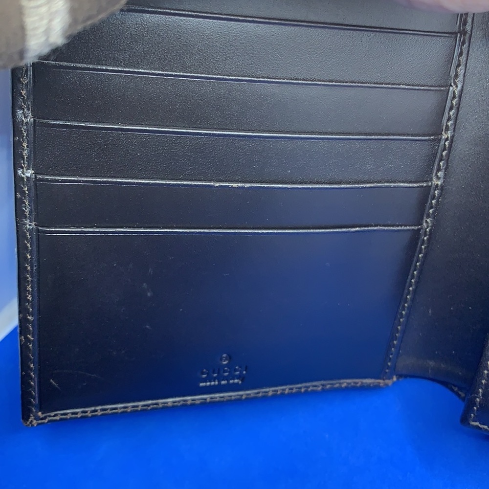 Gucci GG Rare 
Guccissima Print/Gold Jackie O Style Wallet - Picture 5 of 9